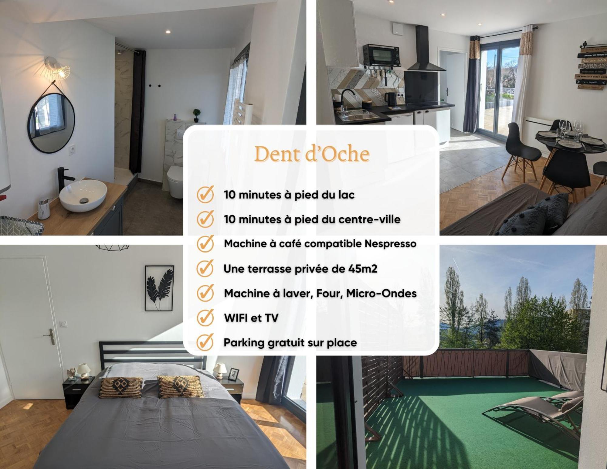 Ferienwohnung Cosy Et Moderne - Dent D'Oche Thonon-les-Bains Exterior foto