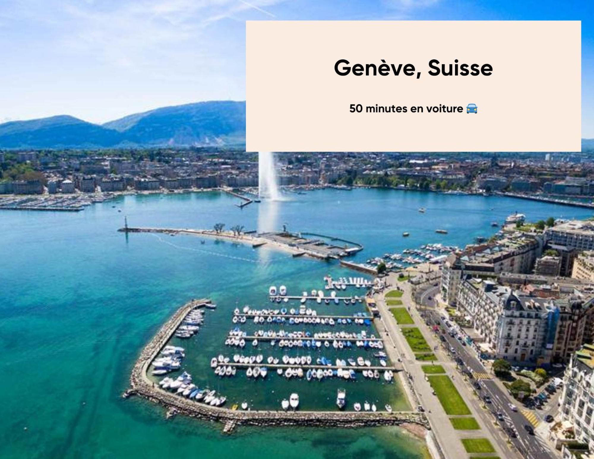 Ferienwohnung Cosy Et Moderne - Dent D'Oche Thonon-les-Bains Exterior foto